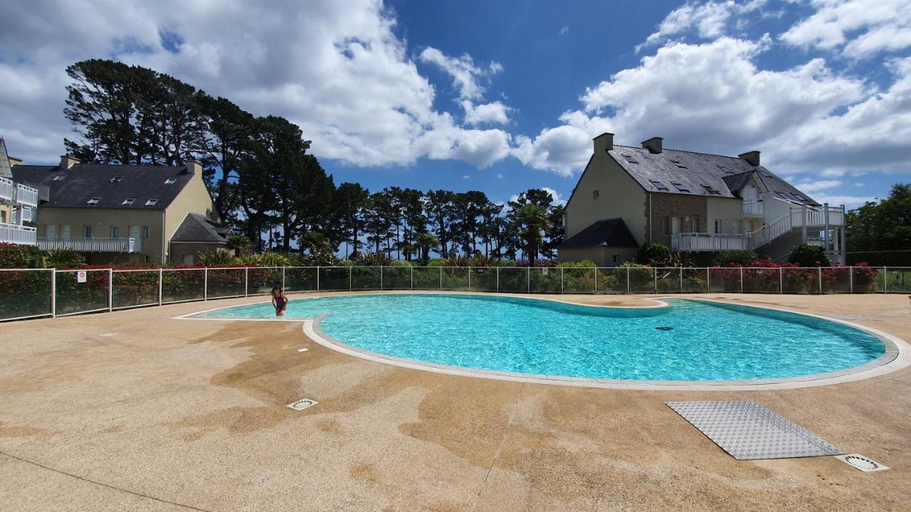Vacances O Cap Coz - Jardin Vue Mer Et Piscine - Residence Cap Azur Fouesnant Exteriör bild